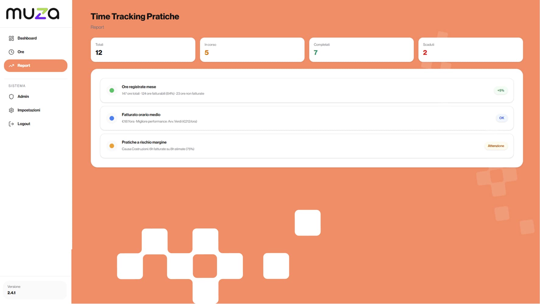 Time Tracking pratiche